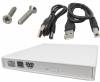 USB 2 External Enclosure Case For Laptop IDE CD/DVD ROM RW White (OEM)